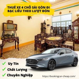 Thuê Xe 4 Chỗ Sài Gòn Đi Bạc Liêu Theo Lượt Đón