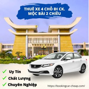 Xe Hợp Đồng Sài Gòn Đi 2 Chiều Cửa Khẩu Mộc Bài