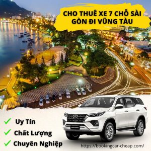 Thuê Xe 7 Chỗ Sài Gòn Đi Vũng Tàu