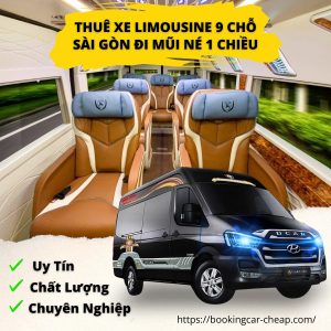 Thuê Xe Limousine 9 Chỗ Sài Gòn Đi Mũi Né 1 Chiều